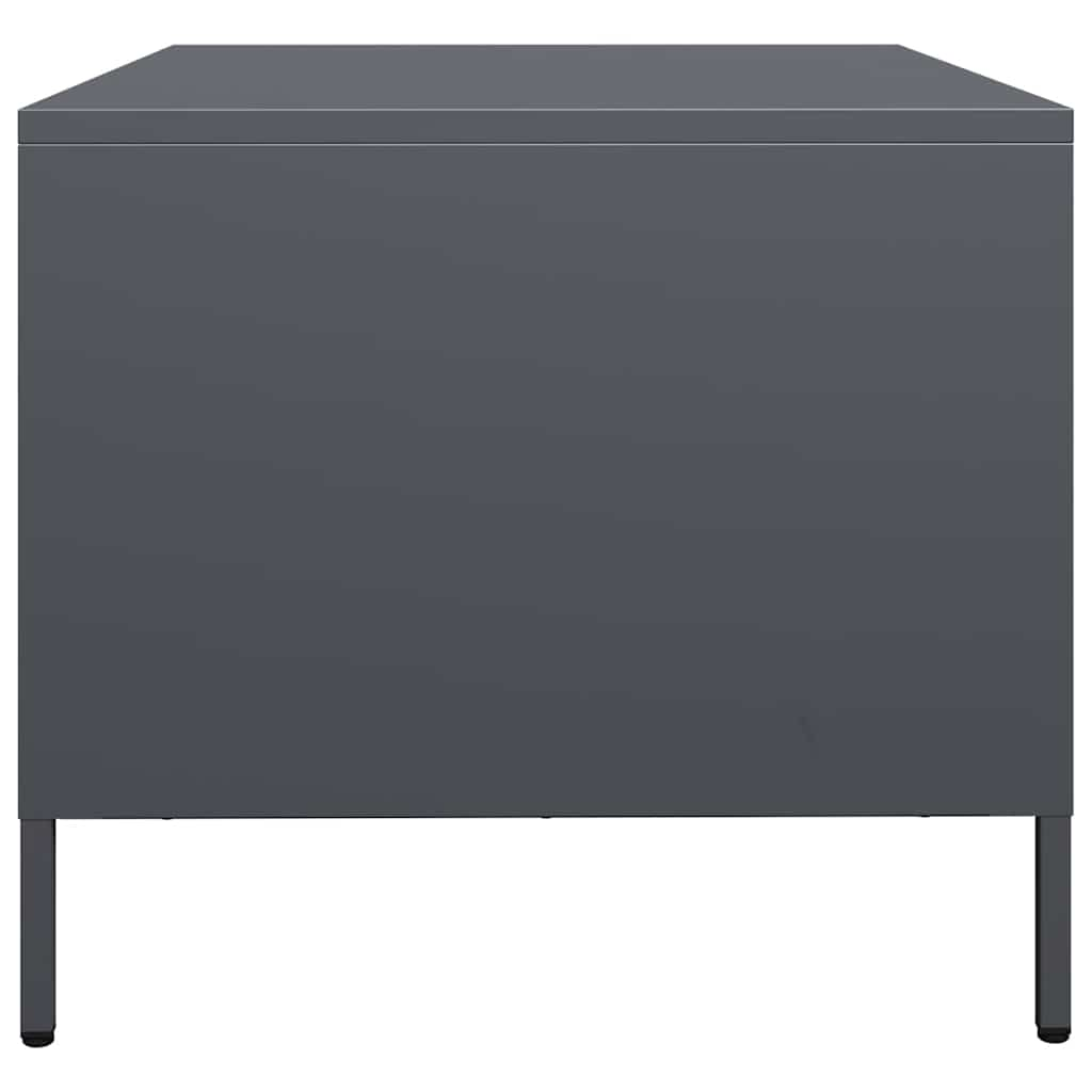 Coffee table, anthracite, 68.5x50x43.5cm, cold-rolled steel