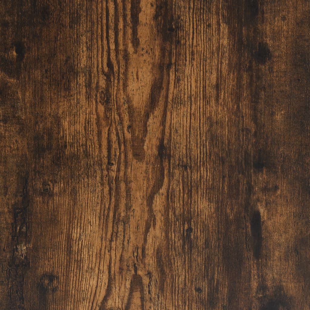 Wardrobe, smoky oak, 80x50x200 cm, processed wood