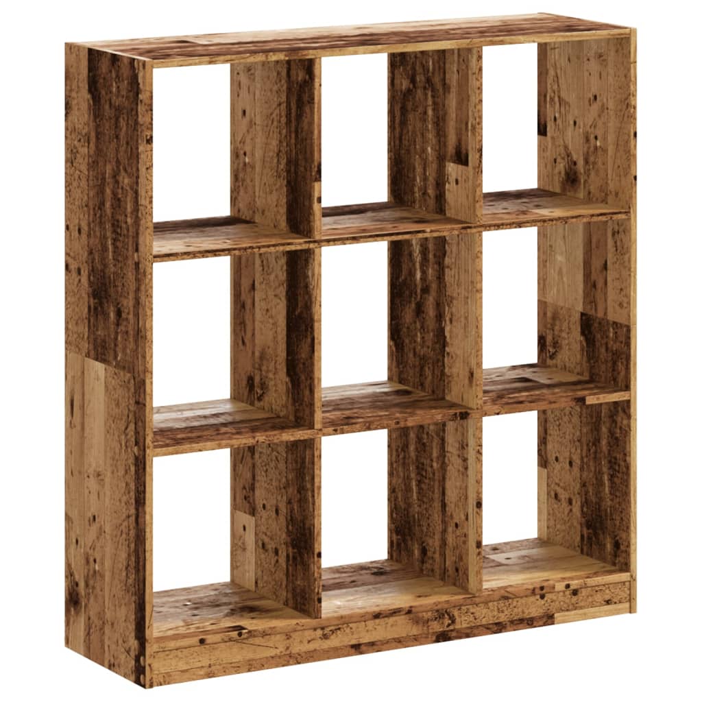 Bookcase, old wood, 102x32x108 cm, processed wood