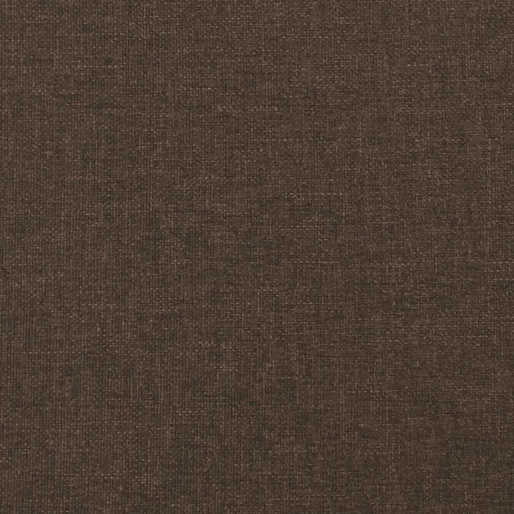 Children's pocket spring mattress, dark brown 80x160 cm textile