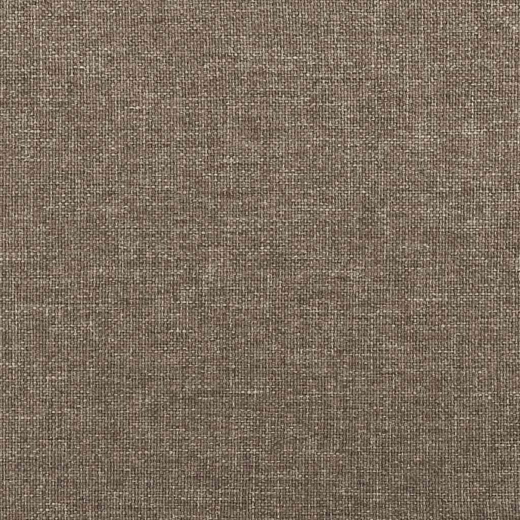 Saltea cu arcuri buzunar de copii, gri taupe 80x160 cm textil