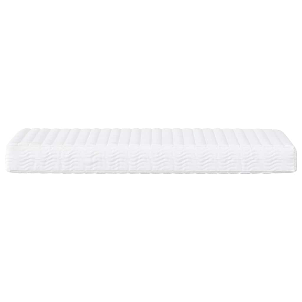 Children's foam mattress, white, 80x160 cm, hardness H2 H3