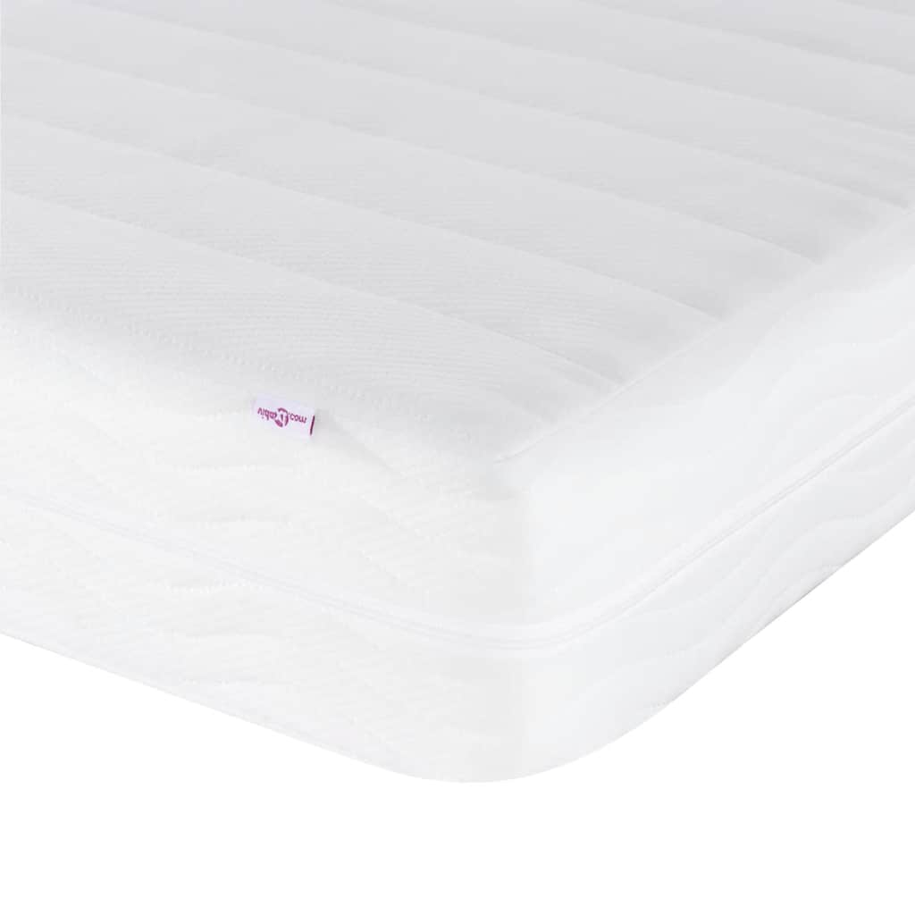 Children's foam mattress, white, 80x160 cm, hardness H2 H3