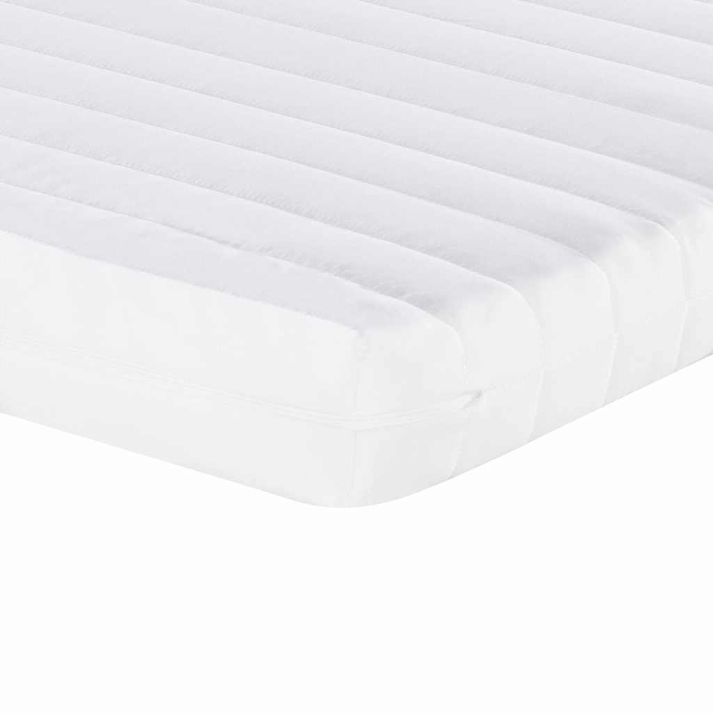 Children's foam mattress, white 80x160 cm 7 zones hardness 20 ILD