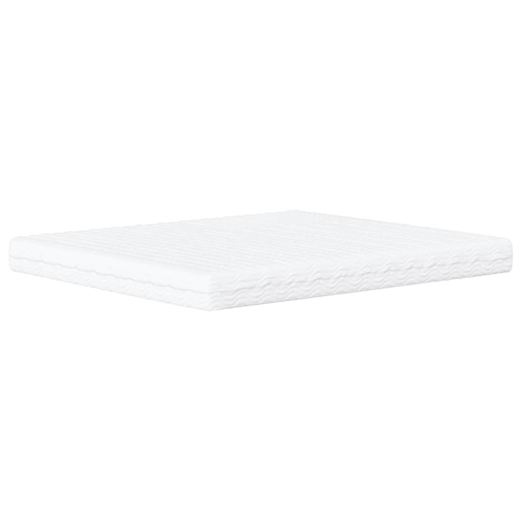 Foam mattress, white, 200x210 cm, hardness H2 H3