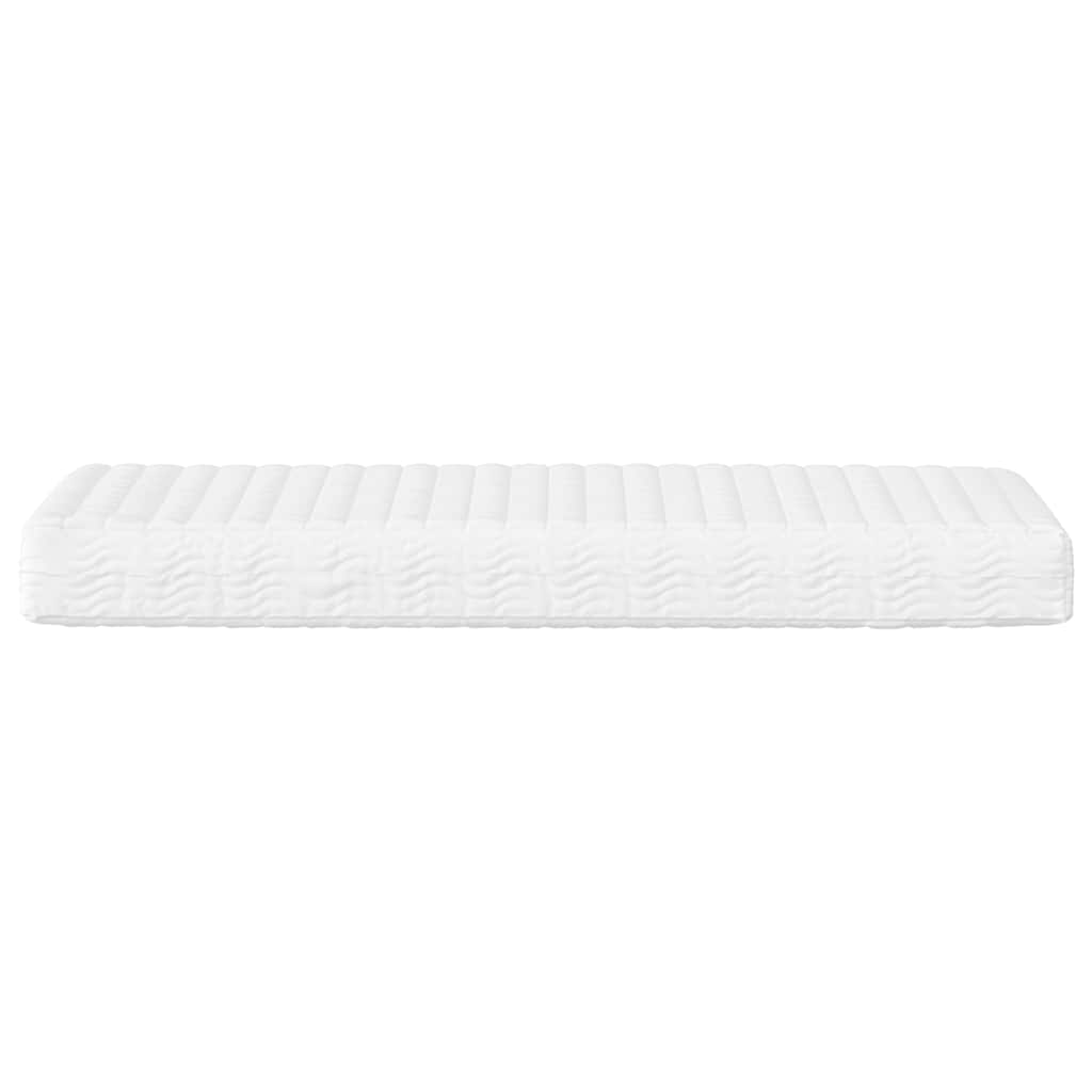 Foam mattress, white, 80x220 cm, hardness H2 H3