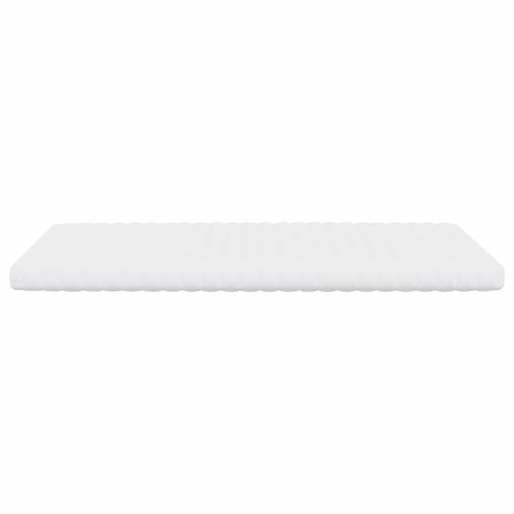 Foam mattress, white, 120x210 cm, 7 zones, hardness 20 ILD