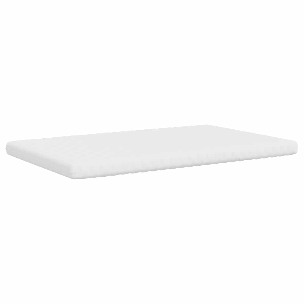 Foam mattress, white, 140x210 cm, 7 zones, hardness 20 ILD