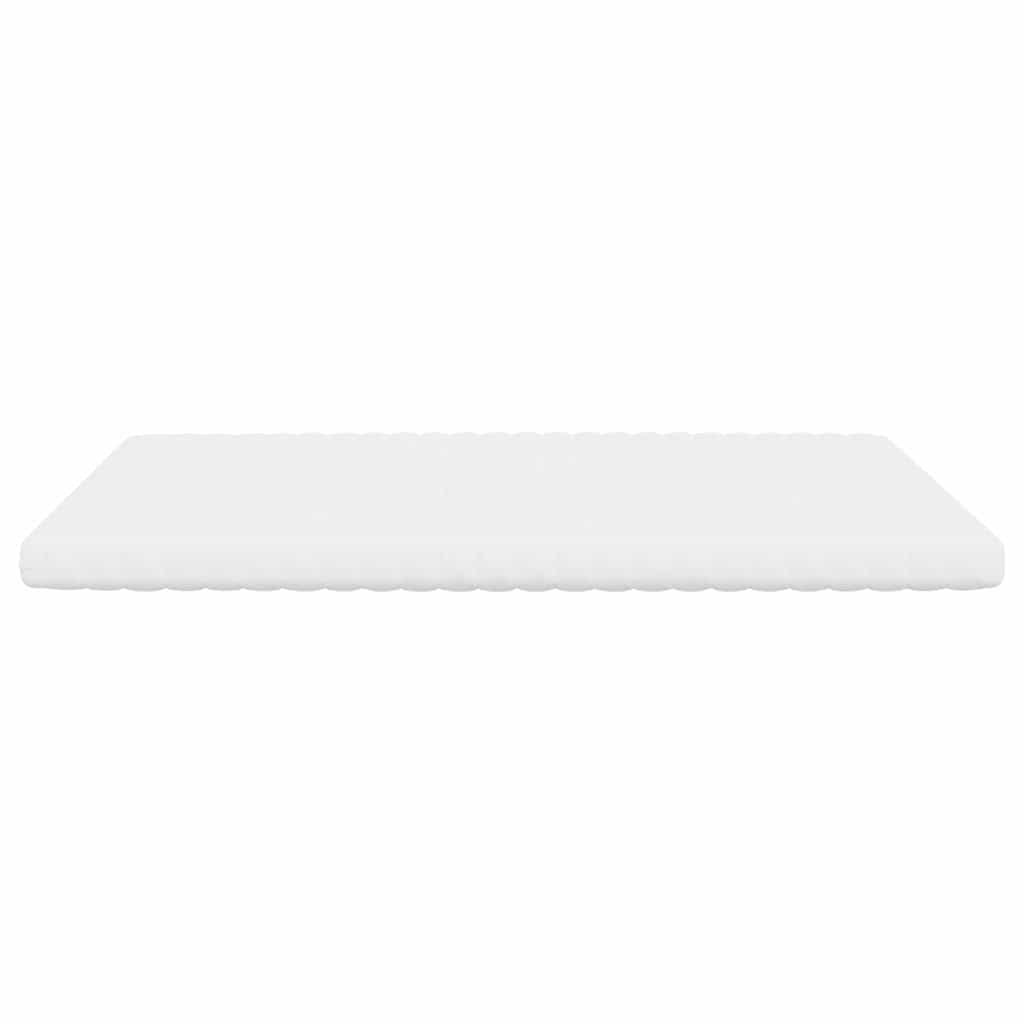 Foam mattress, white, 200x210 cm, 7 zones, hardness 20 ILD