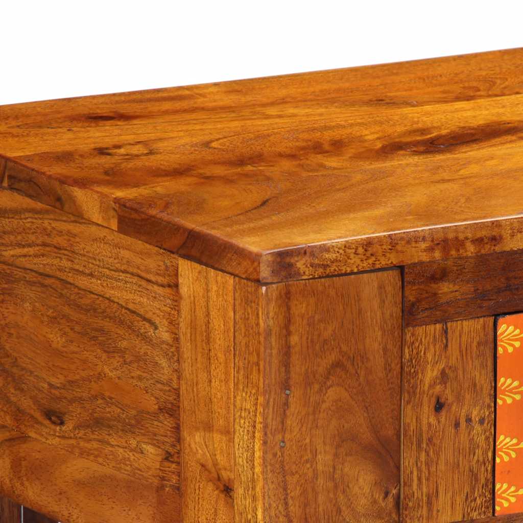 Console table, 110x35x75 cm, solid acacia wood