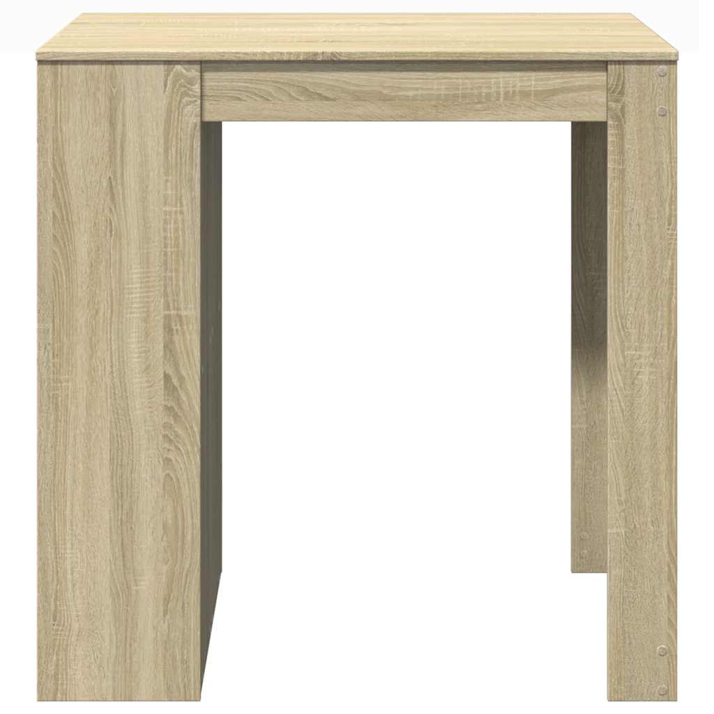 Bar table, Sonoma oak, 102x70x103.5 cm, engineered wood