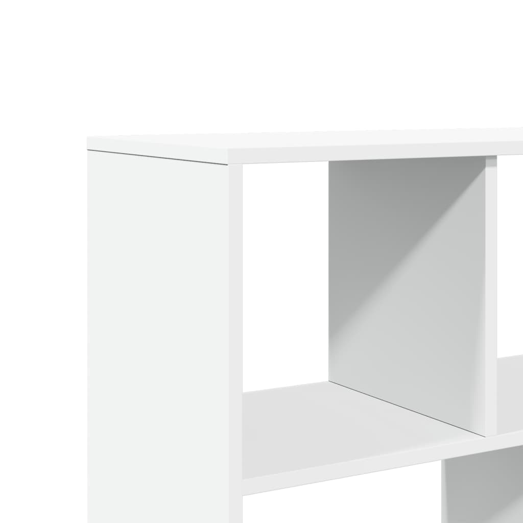 Bookcase, white, 100x33x156.5 cm, processed wood