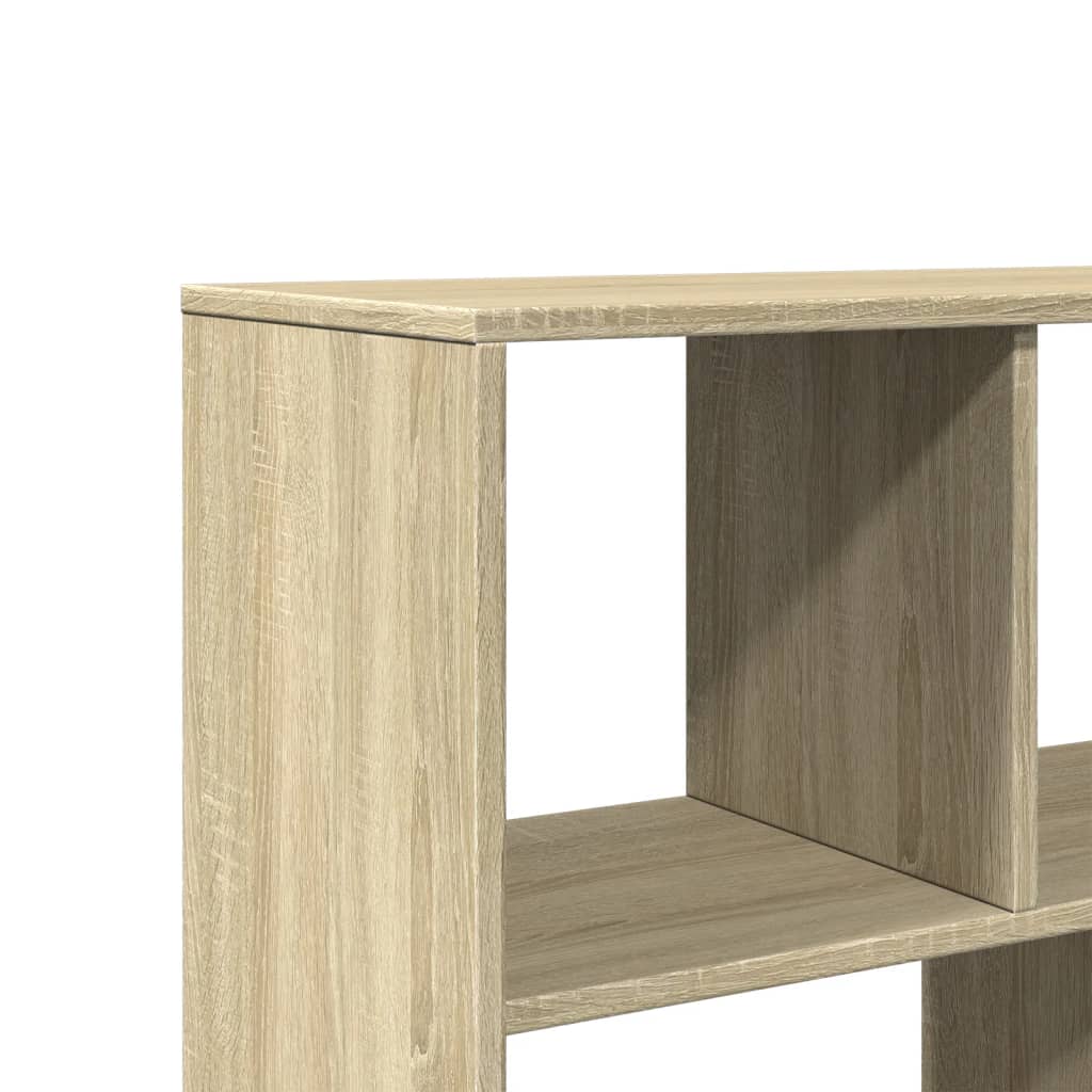 Bookcase, sonoma oak, 100x33x156.5 cm, processed wood