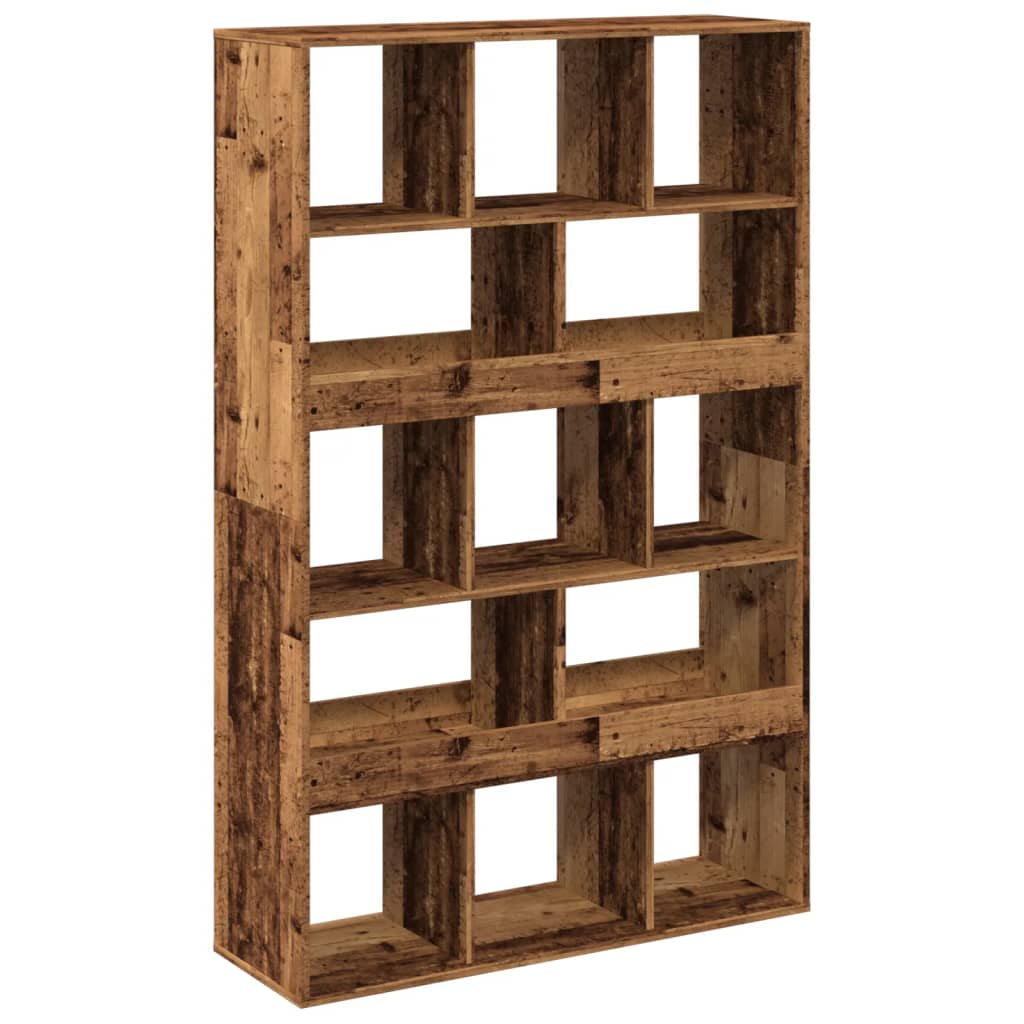 Bookcase, old wood, 100x33x156.5 cm, processed wood