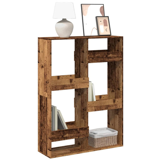 Bookcase, old wood, 100x33x135 cm, processed wood