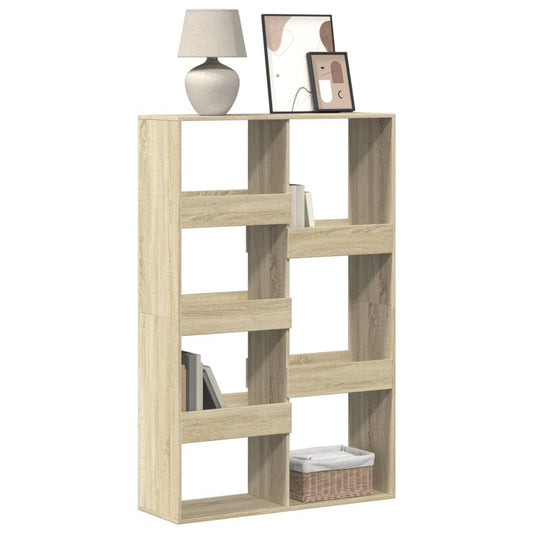 Bookcase, sonoma oak, 100x33x155.5 cm, processed wood