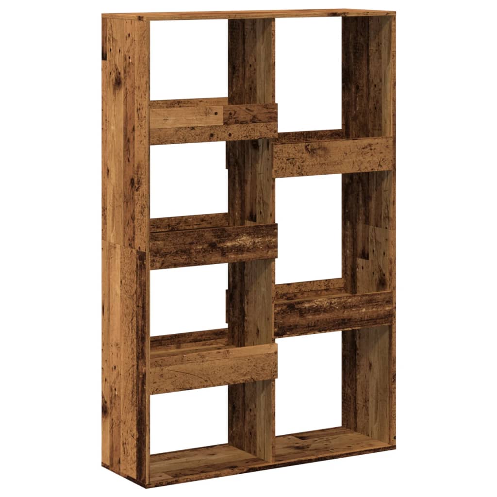 Bookcase, old wood, 100x33x155.5 cm, processed wood