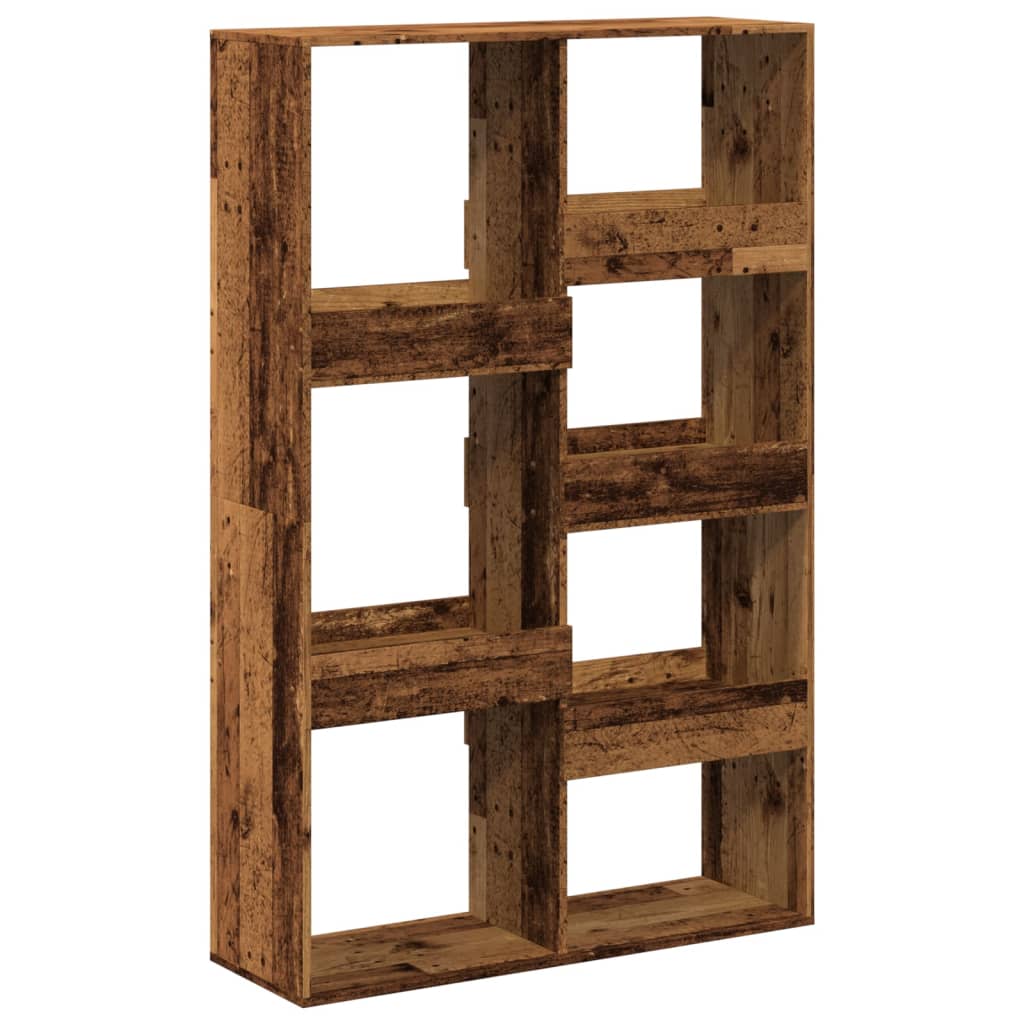 Bookcase, old wood, 100x33x155.5 cm, processed wood