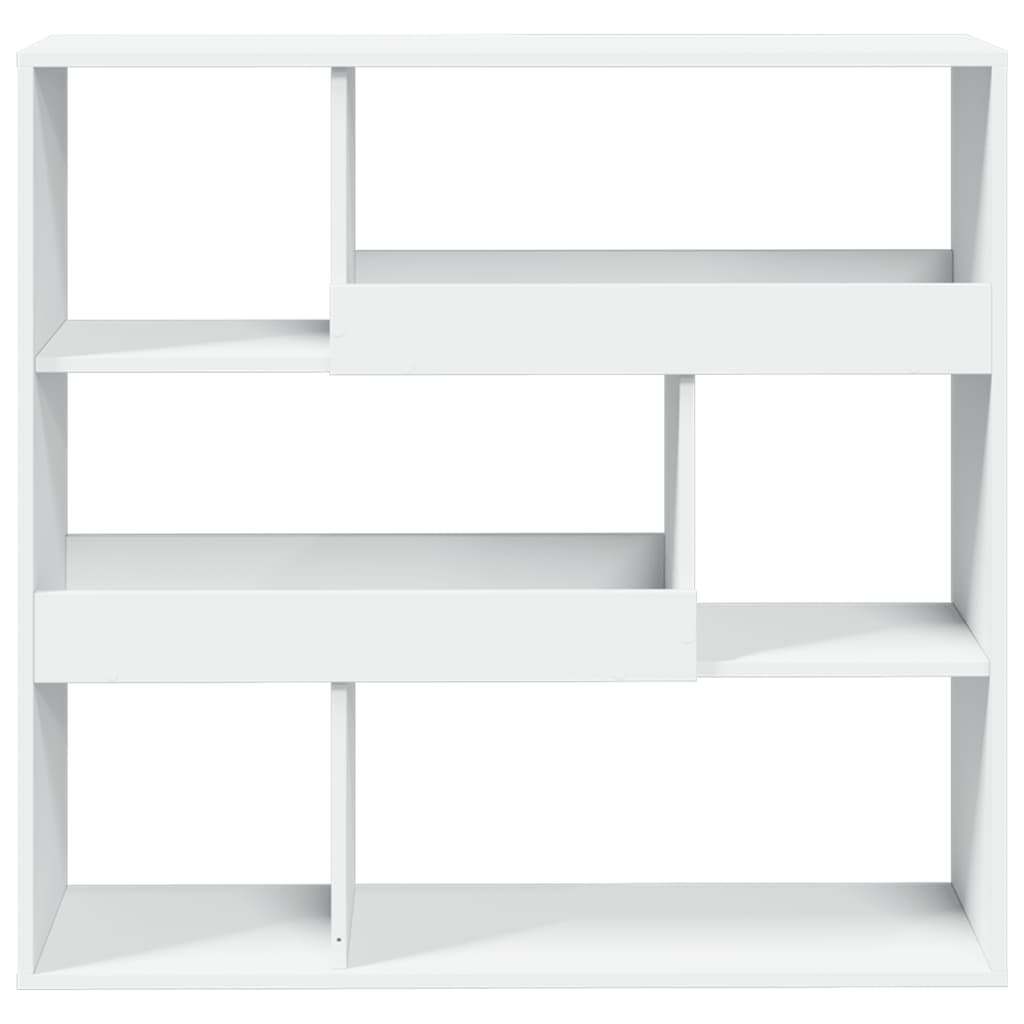 Room divider, white, 100x33x94.5 cm, processed wood