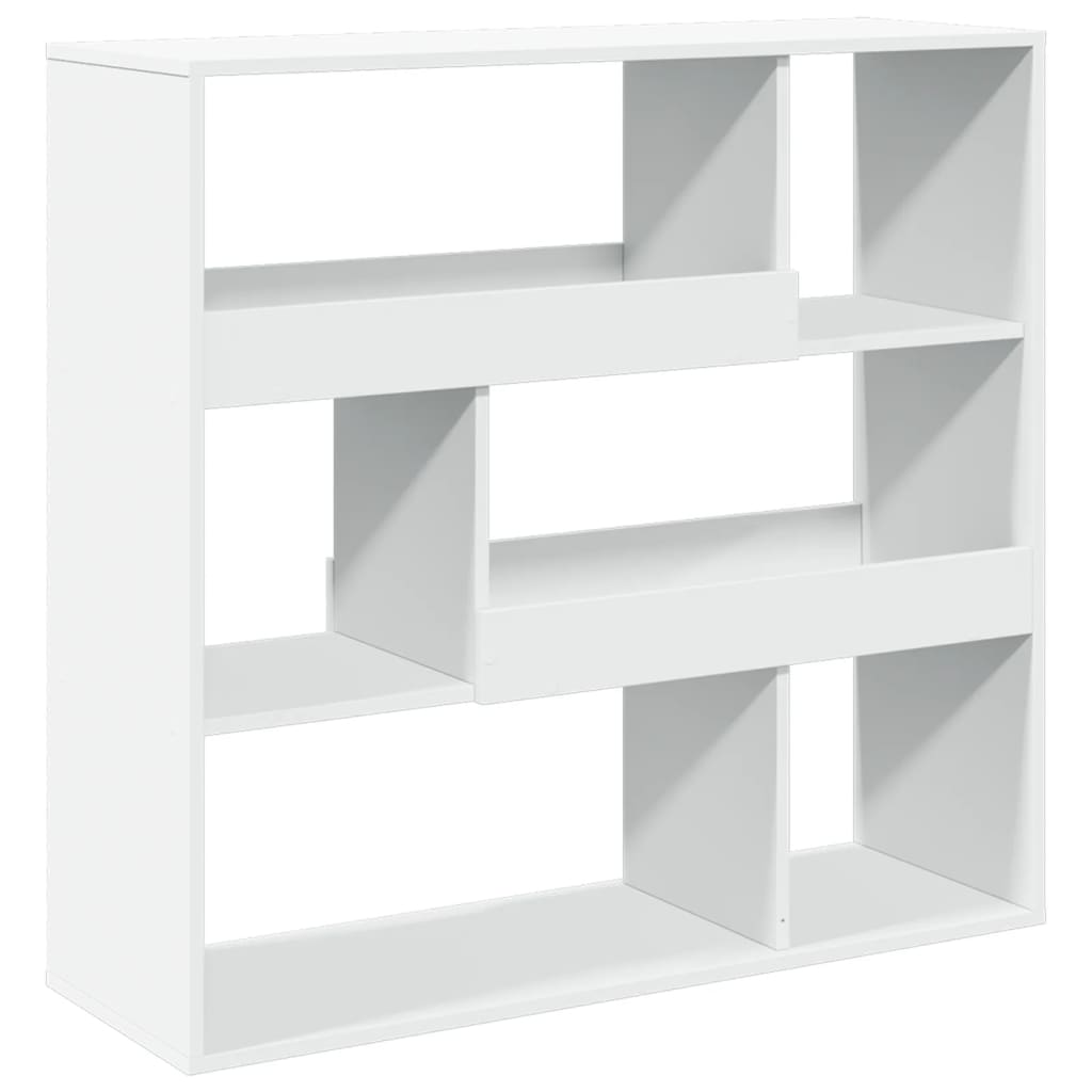 Room divider, white, 100x33x94.5 cm, processed wood