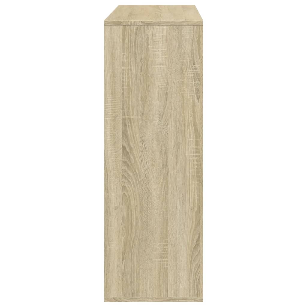 Room divider, sonoma oak, 100x33x94.5 cm, processed wood