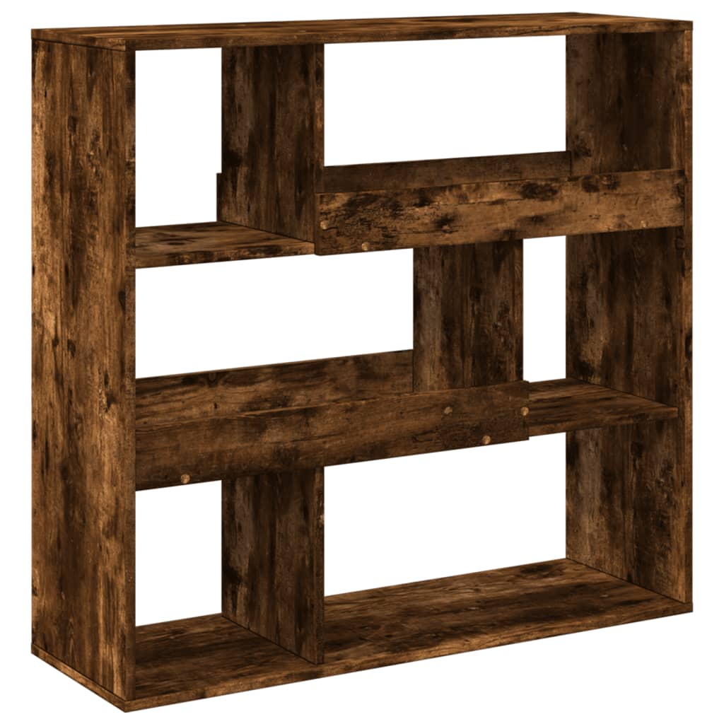 Room divider, smoky oak, 100x33x94.5cm, processed wood