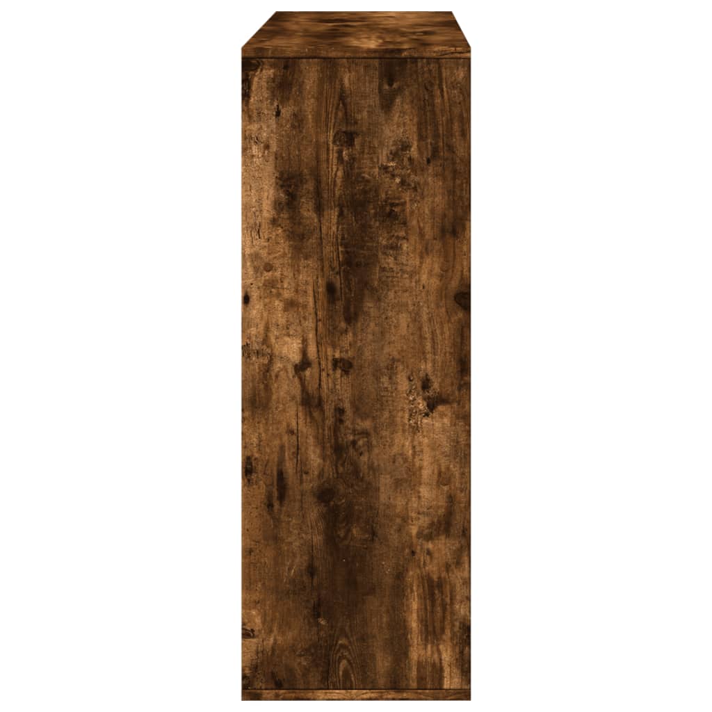 Room divider, smoky oak, 100x33x94.5cm, processed wood