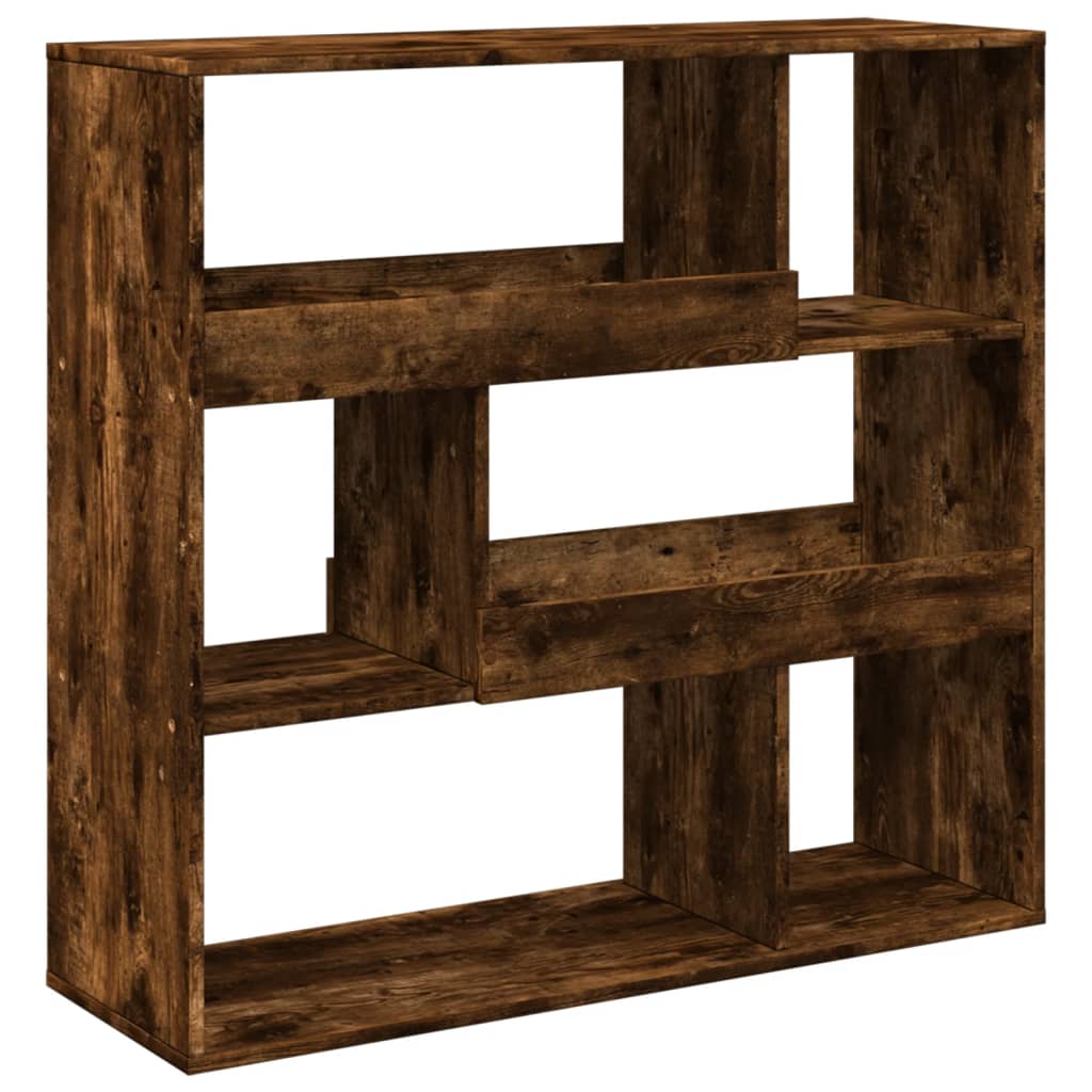 Room divider, smoky oak, 100x33x94.5cm, processed wood