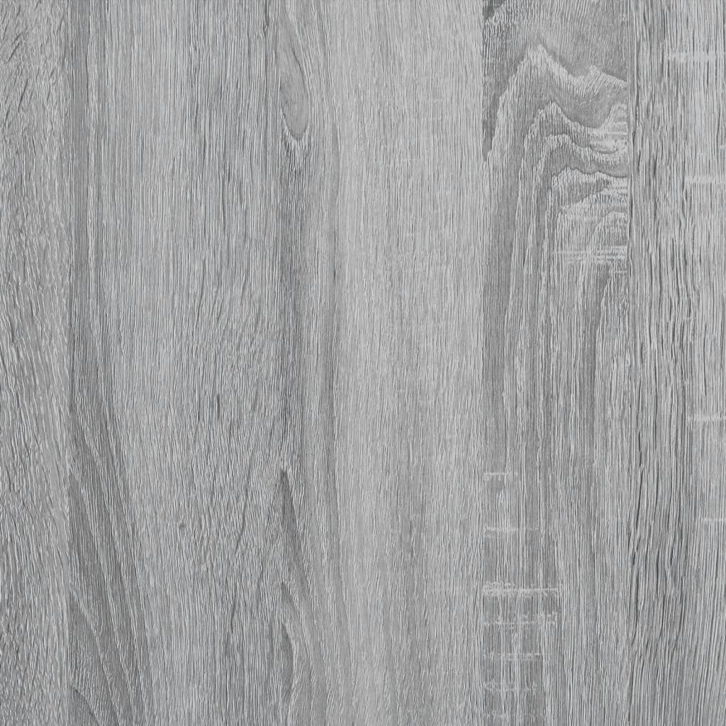 Room divider, sonoma grey, 100x33x94.5 cm, engineered wood