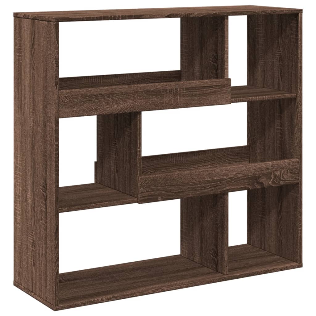 Room divider, brown oak, 100x33x94.5cm, processed wood