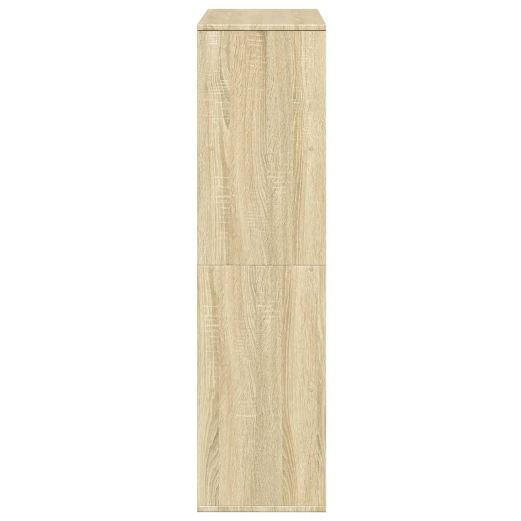 Room divider, sonom oak, 100x33x125.5 cm, processed wood