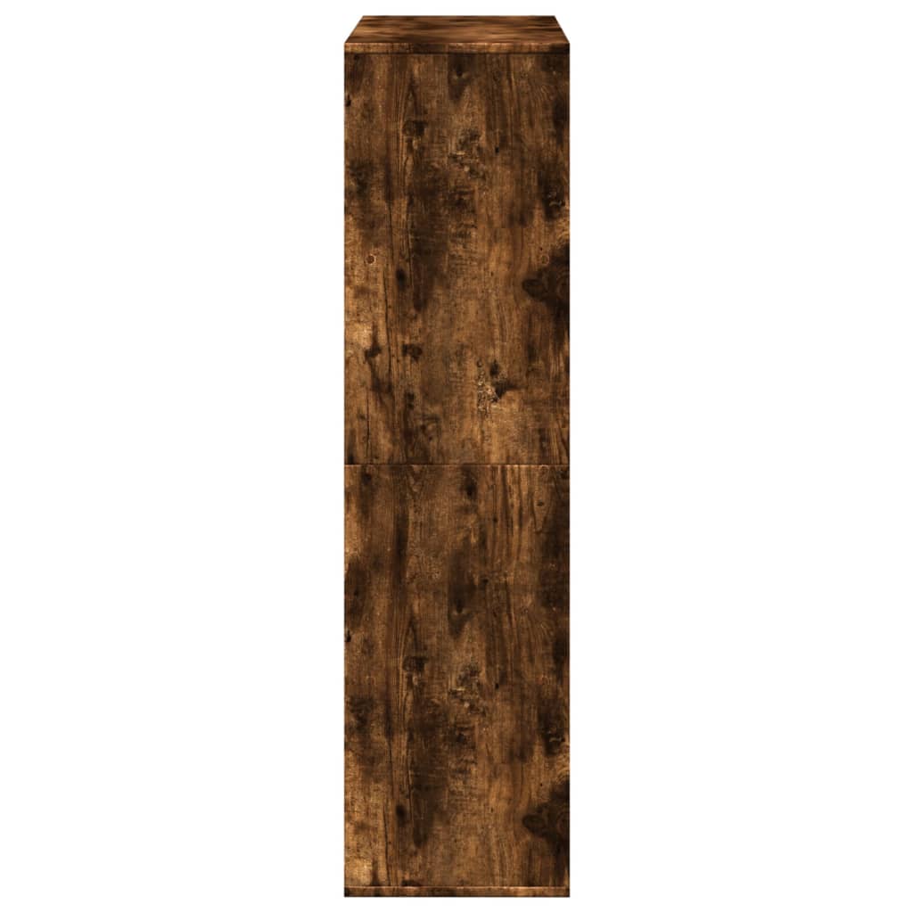 Smoked oak room divider 100x33x125.5 cm processed wood