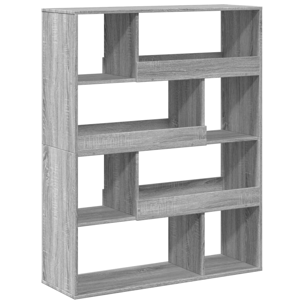 Sonoma gray room divider, 100x33x125.5 cm, engineered wood