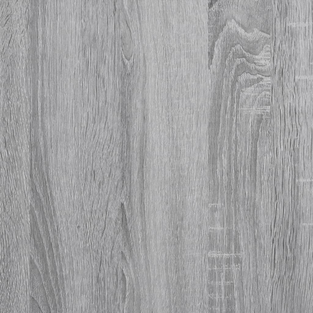 Sonoma gray room divider, 100x33x125.5 cm, engineered wood