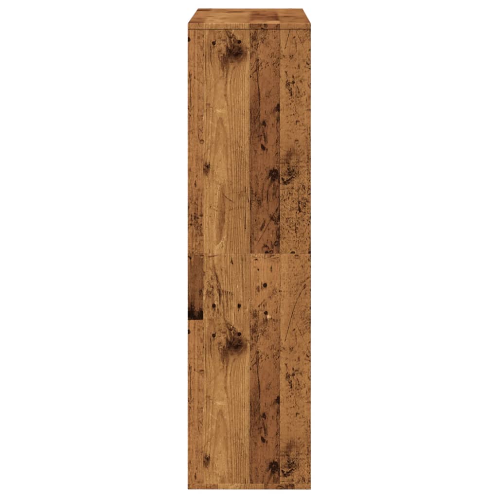 Old wood room divider, 100x33x125.5 cm, processed wood