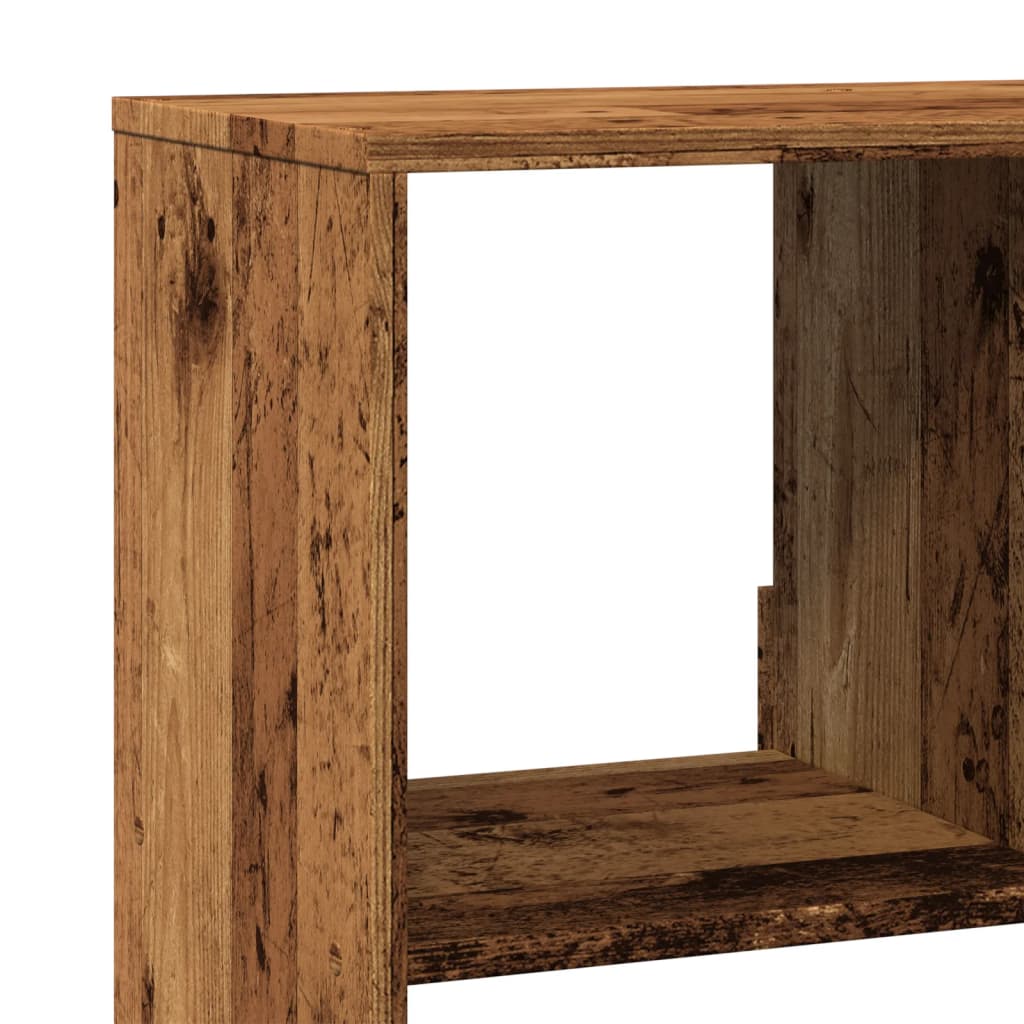 Old wood room divider, 100x33x125.5 cm, processed wood