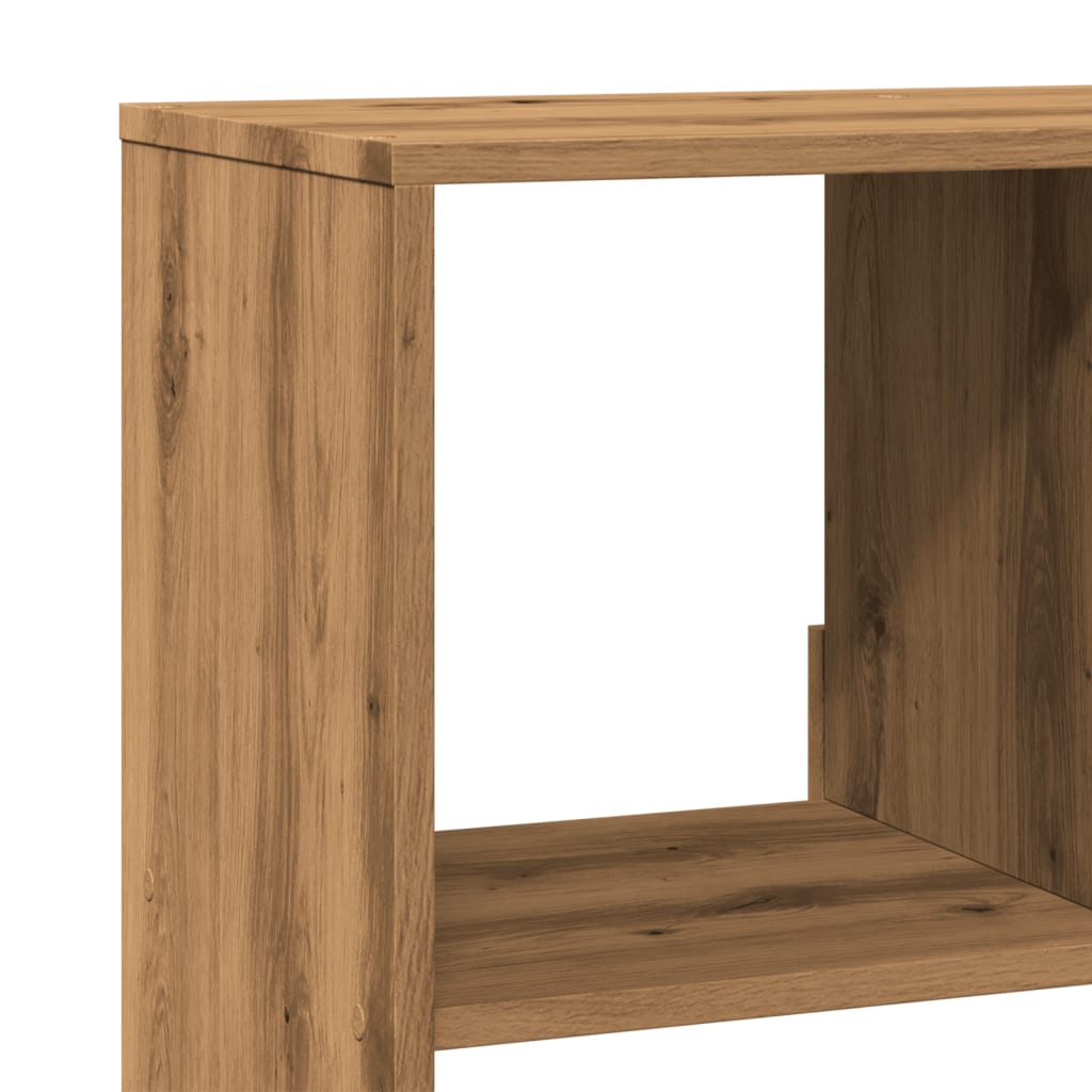 Handcrafted oak room divider 100x33x125.5cm processed wood