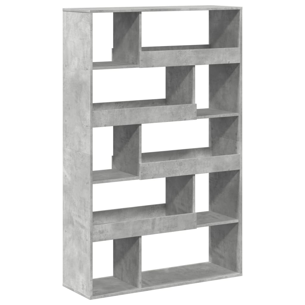 Room divider, concrete grey, 100x33x156.5 cm, engineered wood