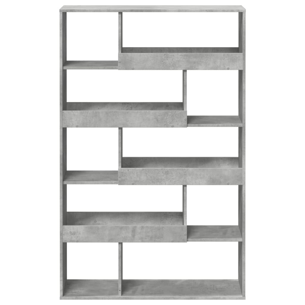 Room divider, concrete grey, 100x33x156.5 cm, engineered wood