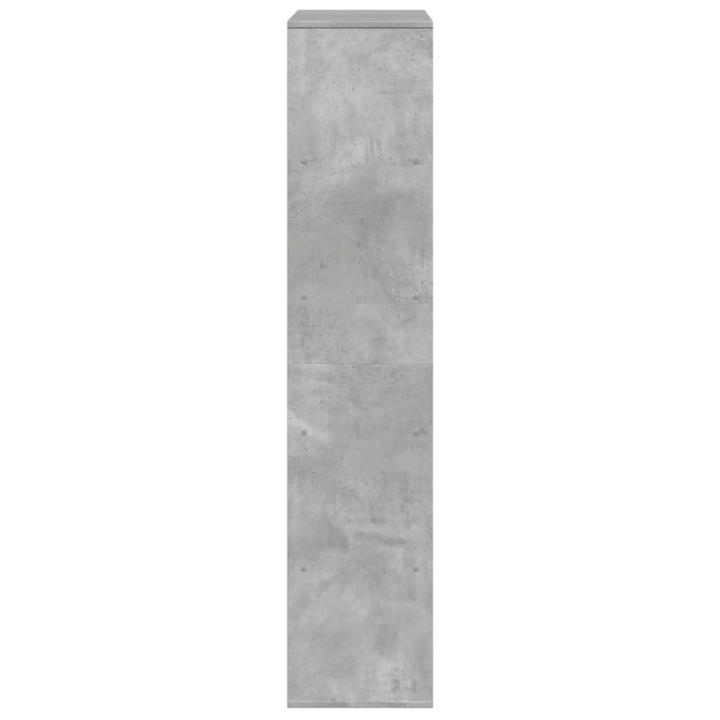 Room divider, concrete grey, 100x33x156.5 cm, engineered wood