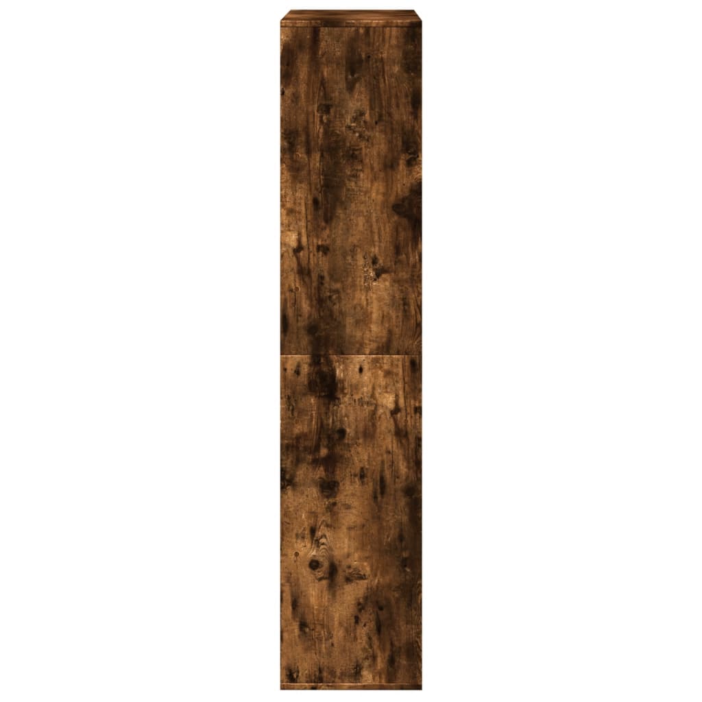 Smoked oak room divider 100x33x156.5 cm processed wood