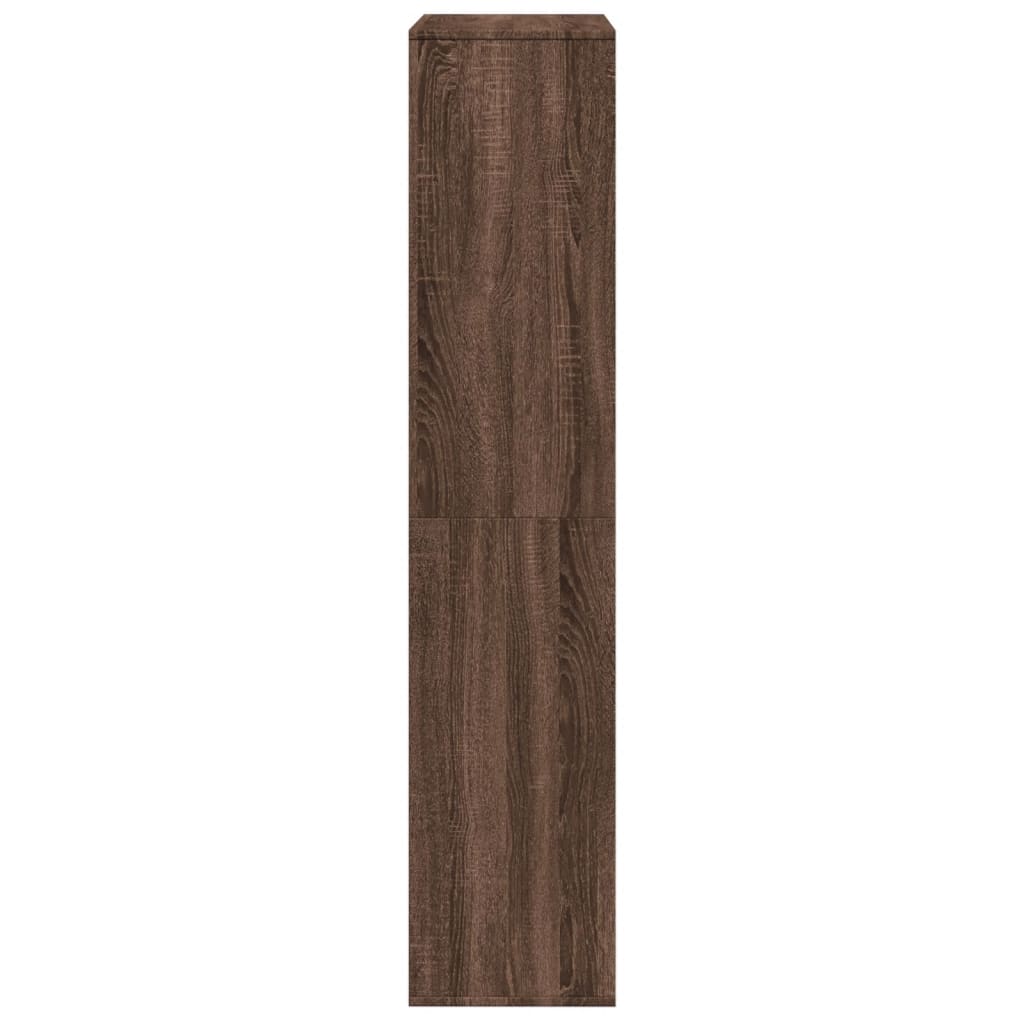 Room divider, brown oak, 100x33x156.5 cm, processed wood