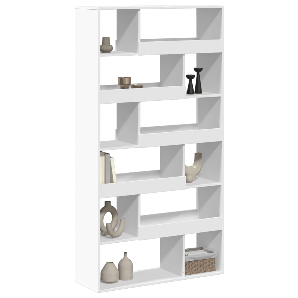 Room divider, white, 100x33x187.5 cm, processed wood