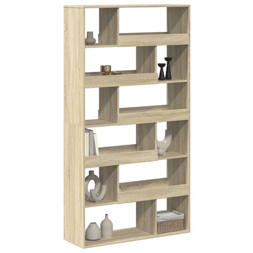 Room divider, sonom oak, 100x33x187.5 cm, processed wood