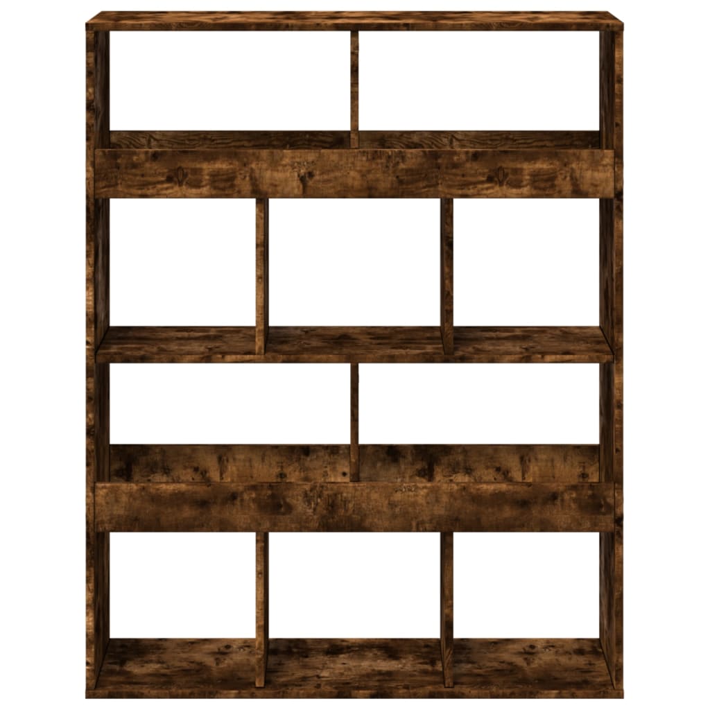 Smoked oak room divider 100x33x125.5 cm processed wood