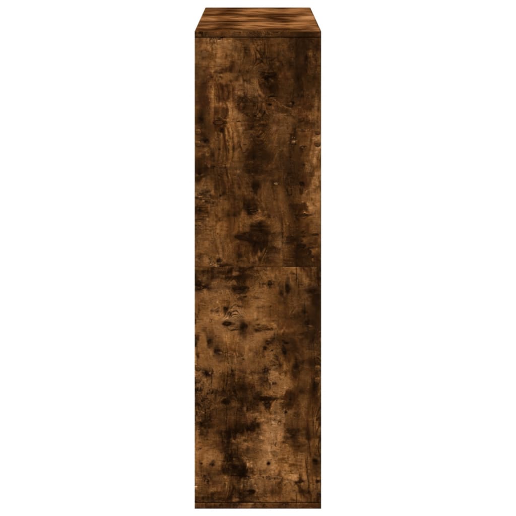 Smoked oak room divider 100x33x125.5 cm processed wood