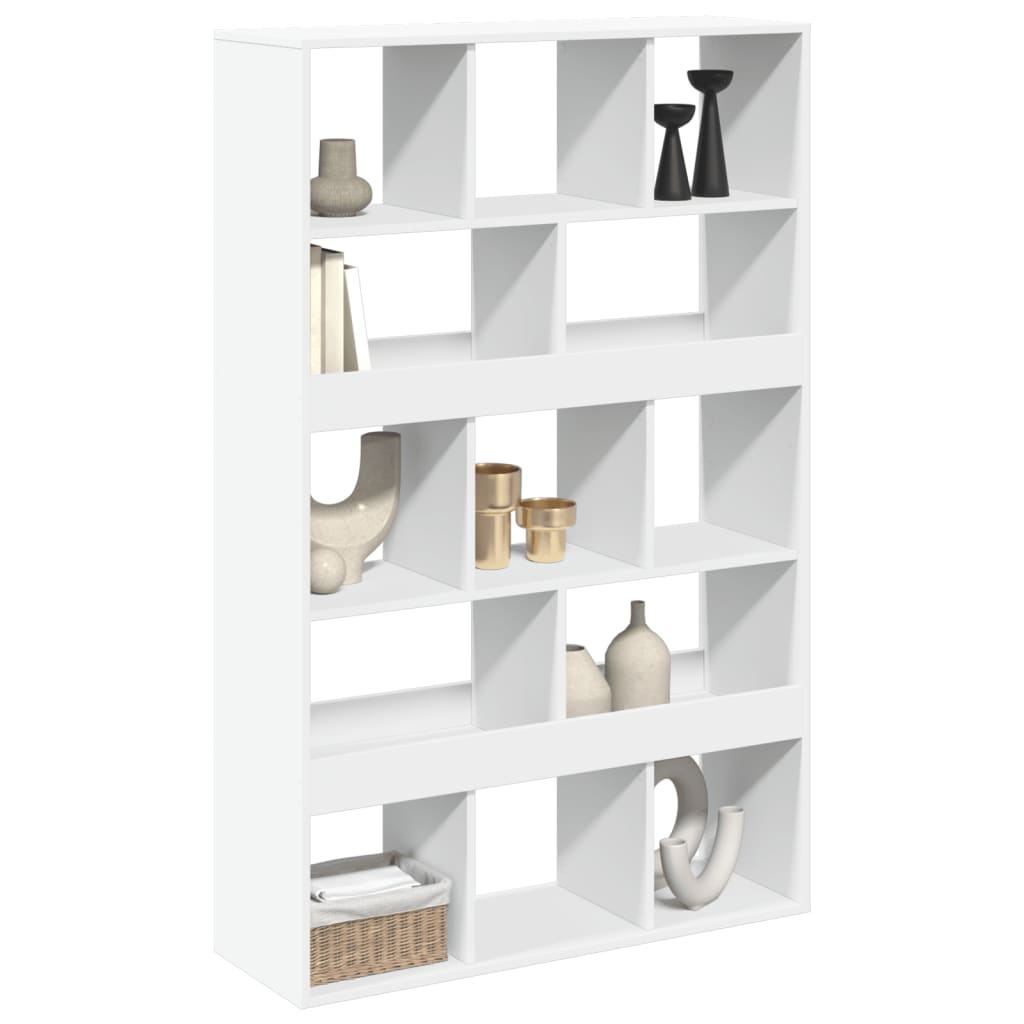 Room divider, white, 100x33x156.5 cm, processed wood