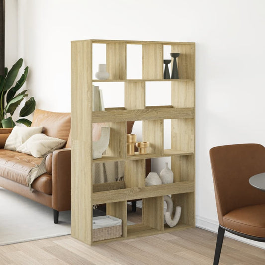 Room divider, sonom oak, 100x33x156.5 cm, processed wood