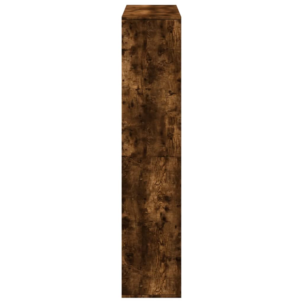 Smoked oak room divider 100x33x156.5 cm processed wood