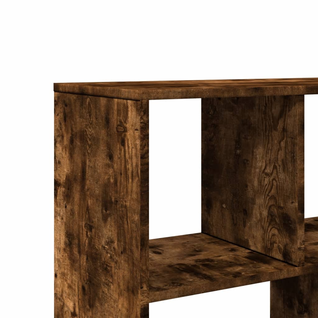 Smoked oak room divider 100x33x156.5 cm processed wood